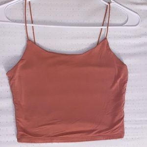 GARAGE Pink Cami Crop Top